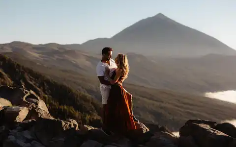 Romantyczna sesja pary na Teneryfie - wyjątkowe chwile z widokiem na Teide - Photo 1